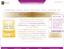 Tablet Screenshot of elph-academy.net